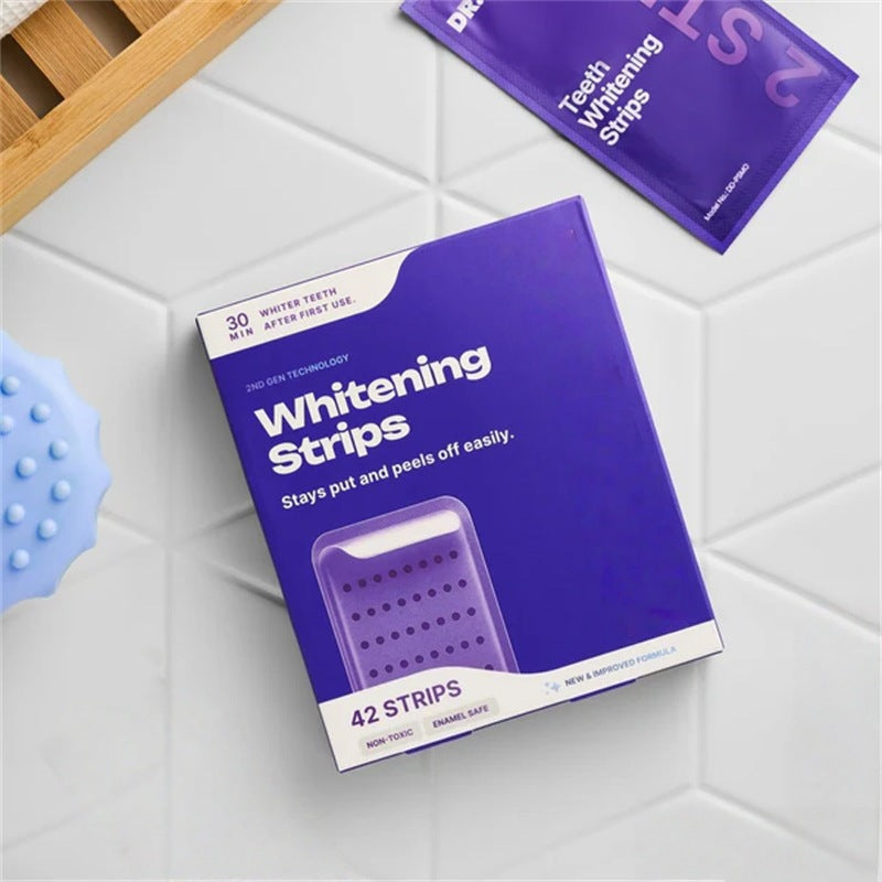 advanced purple whitening strips